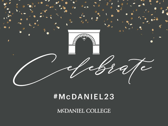 McDaniel23 Commencement graphic