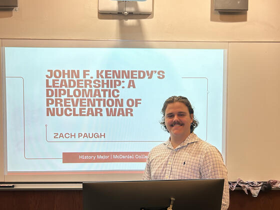 Zach Paugh History Academic Symposium 2024