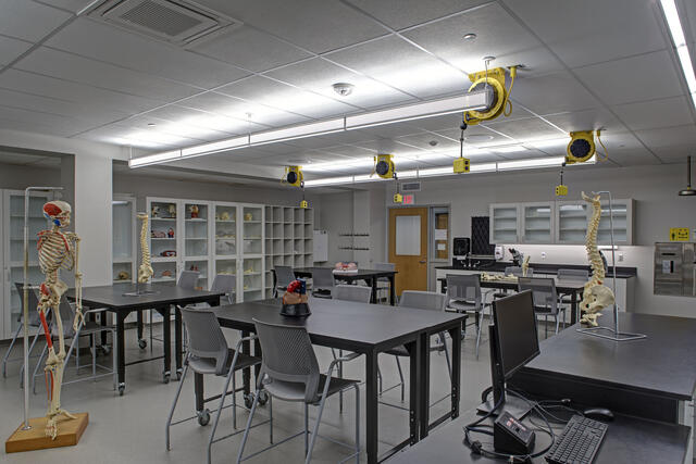 Gill Center classroom.