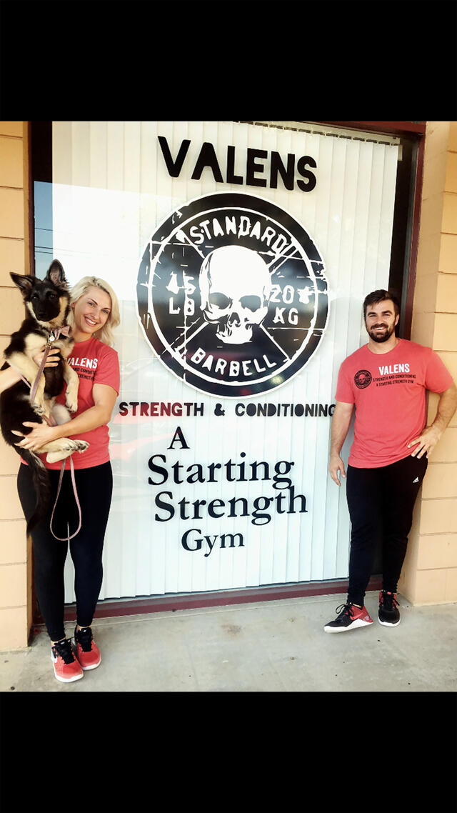 Nicole Rutherford ’16 and her partner, Jason Varnum, opened the first location of Valens Strength & Conditioning in July 2017 in the Mission Valley neighborhood of San Diego.