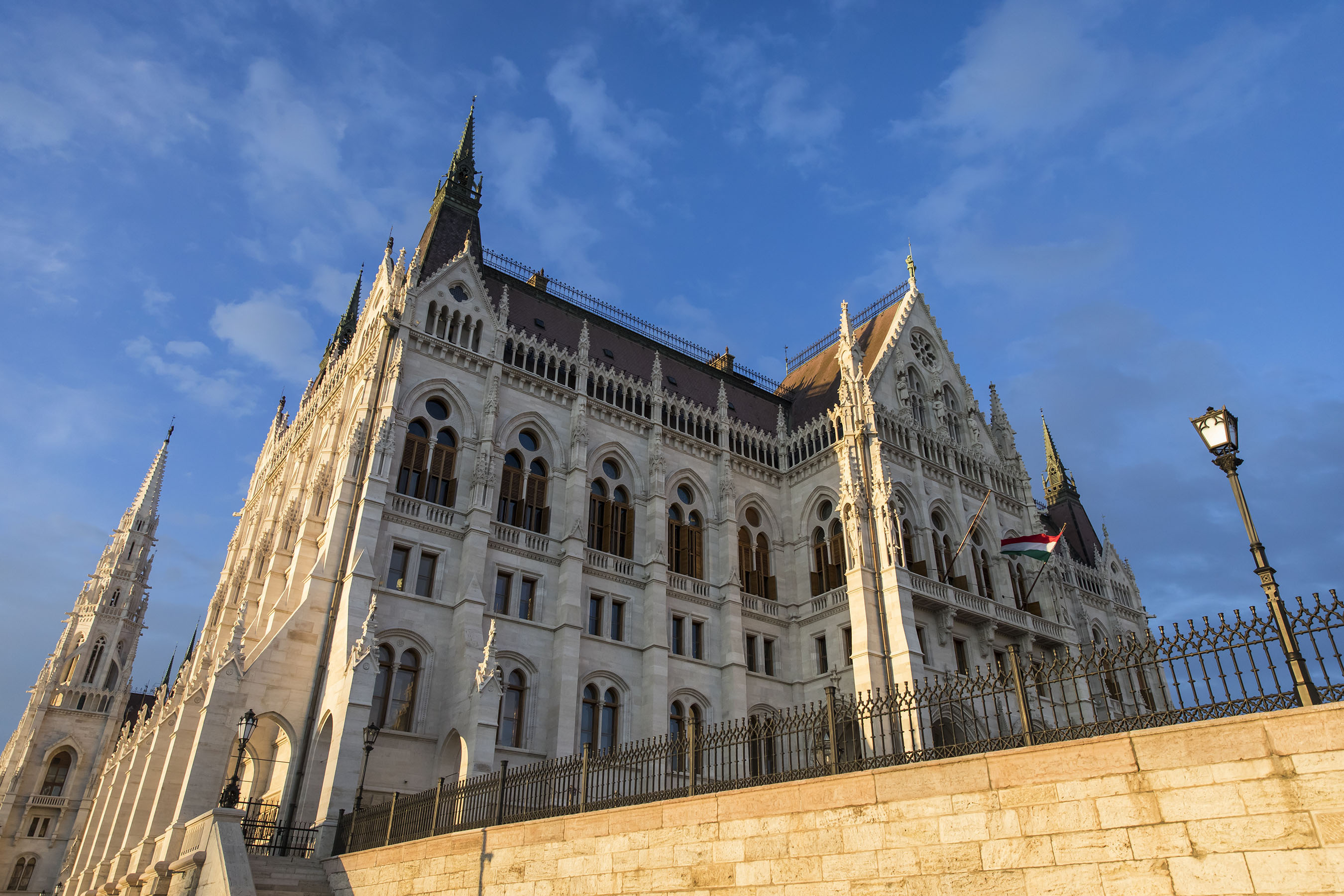 Budapest city building.