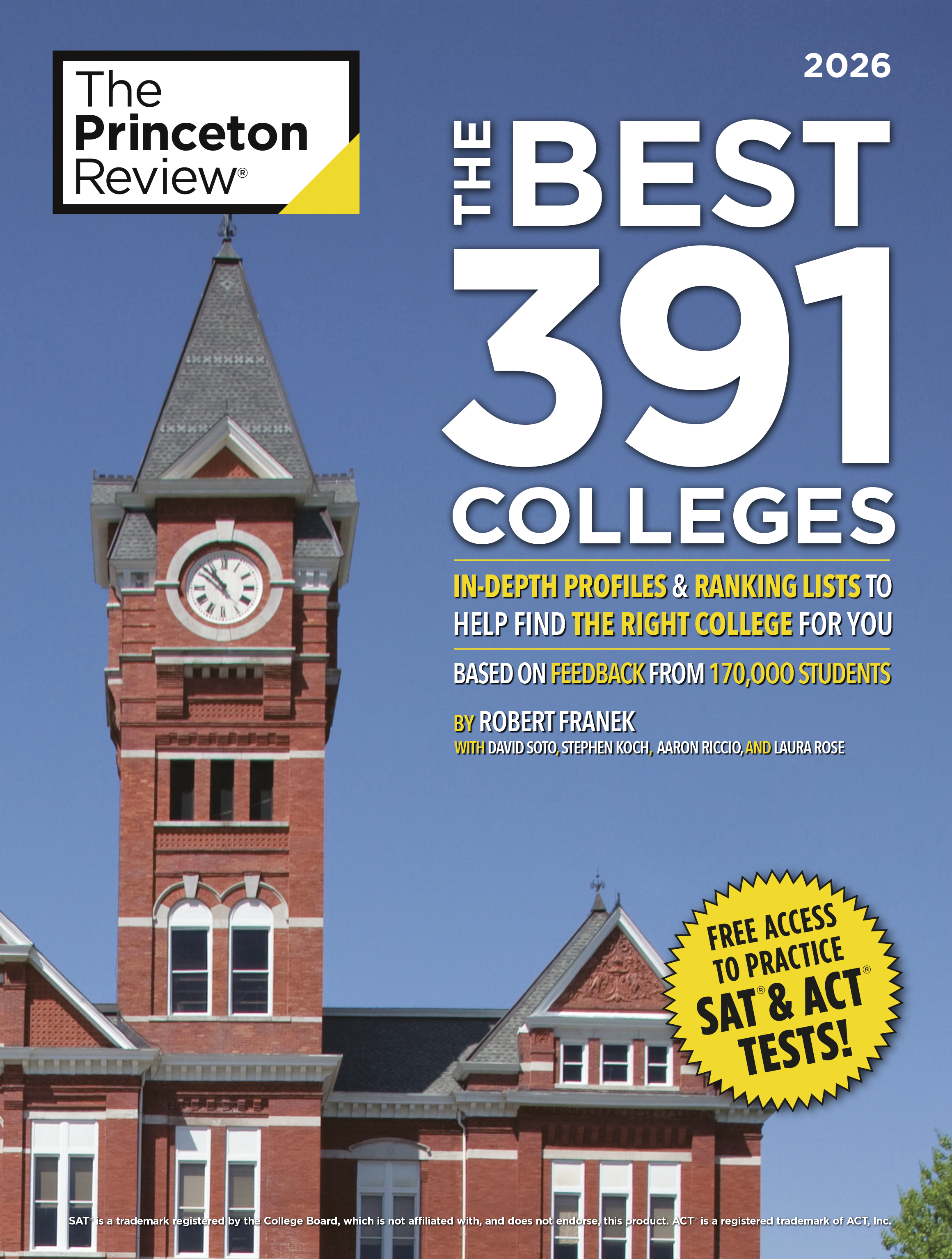 Princeton Review cover 2026 