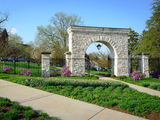 The Arch in Spring.