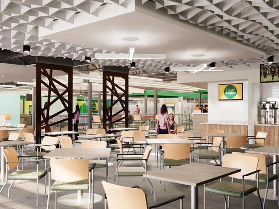 Student Center Renovation - dining