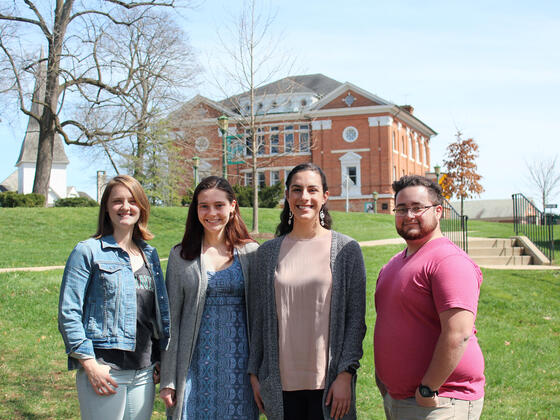 Four McDaniel College students named Fulbright finalists