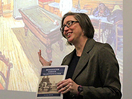 Art History professor Gretchen McKay published a Reacting to the Past classroom game