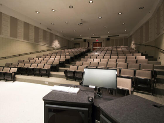 Decker Auditorium - from podium