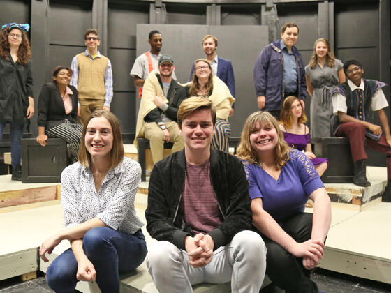Students participate in the Student-Directed Play Festival