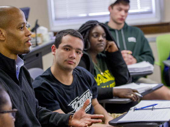 Richard Smith, associate professor of Sociology and Class of 2000 McDaniel alumnus