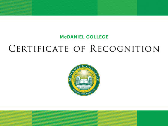 McDaniel College announces its Spring 2020 Dean's List, recognizing full-time undergraduate students for outstanding academic achievement. 
