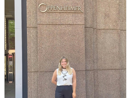 Oppenheimer internship