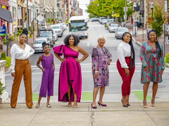 Ashley Day-Gibbs with Women Leading Baltimore’s event Power of a Woman. Photo by Jermaine Gibbs