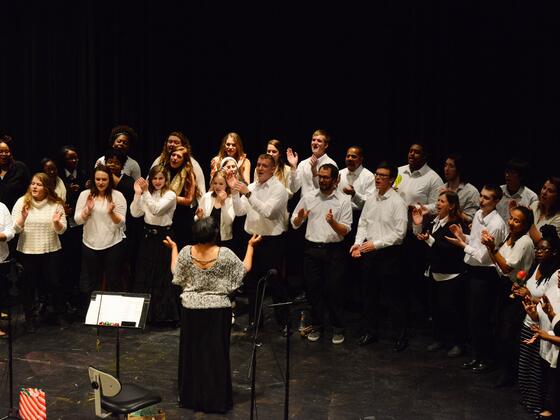 McDaniel College Gospel Choir directed by Shelley Ensor