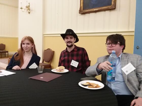 McDaniel students participate in Phi Alpha Theta History Honor Society Conference. 