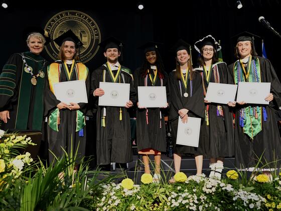 Argonaut Award winners with President Jasken.