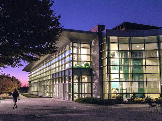 Campus evening