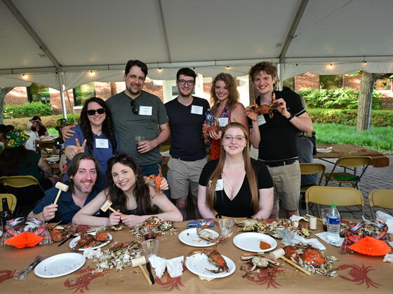 Alumni Weekend 2024 Crab Feast GOLD