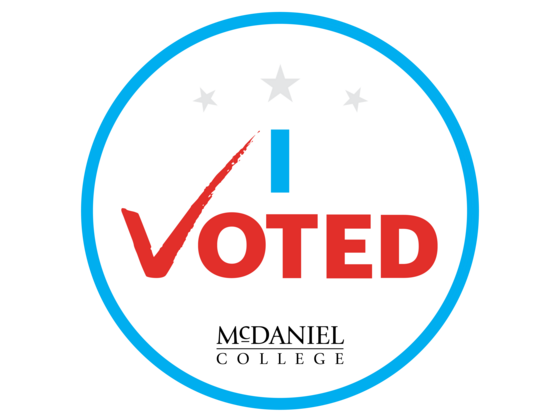 I voted sticker