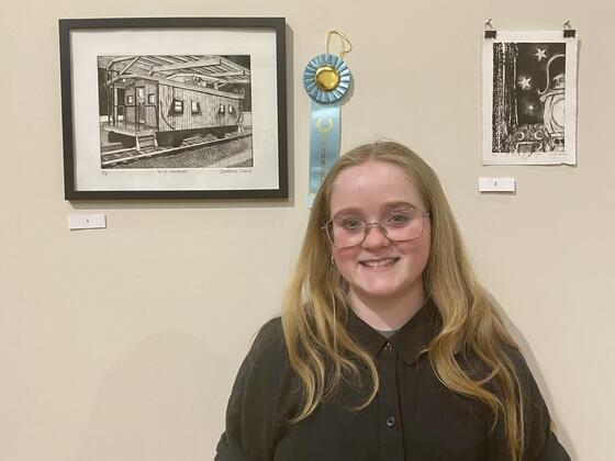 Camellia Codd  B&O Caboose