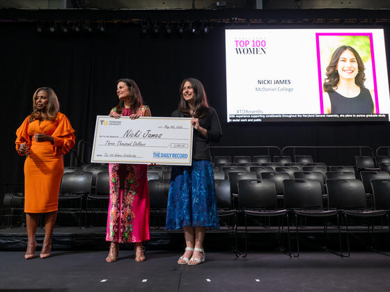 NIcki James The Daily Record Scholarship