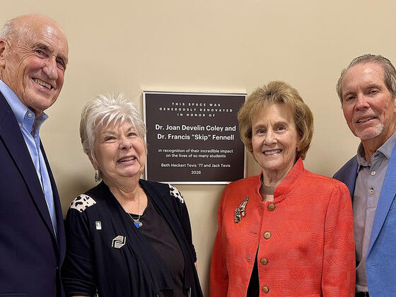 Merritt Hall dedication
