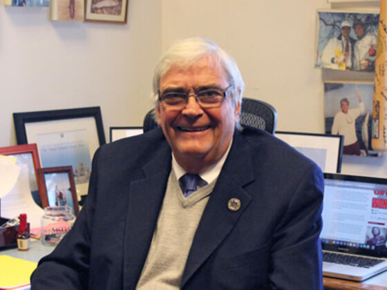 Photo of McDaniel Political Science professor Herb Smith