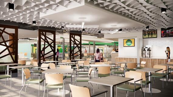 Student Center Renovation - dining