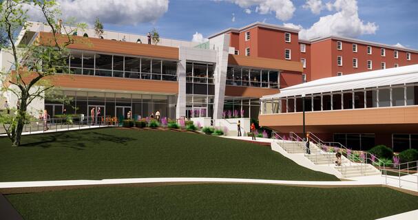 Student Center Rendering Exterior