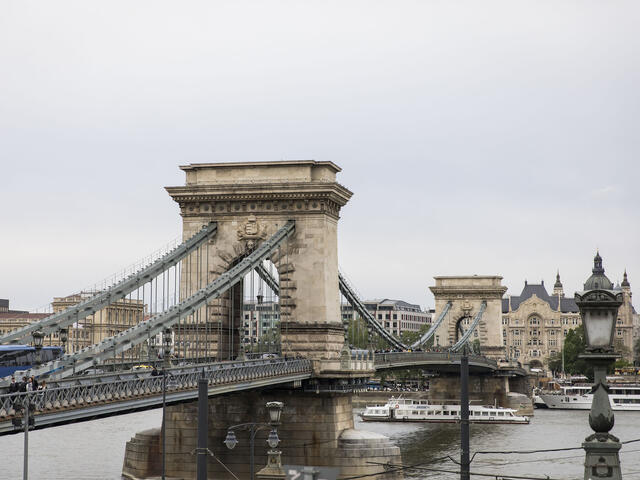 Bridge in Budapest.