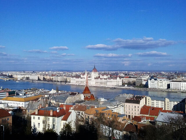 A view of Budapest.