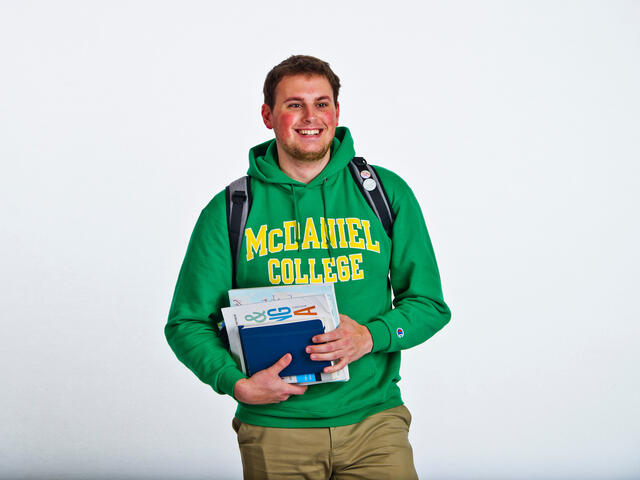 Atticus Rice '19 majored in Political Science and Communication