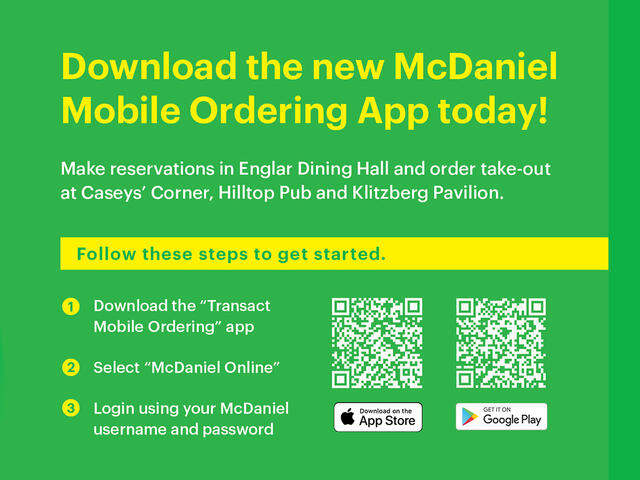 mobile ordering app info