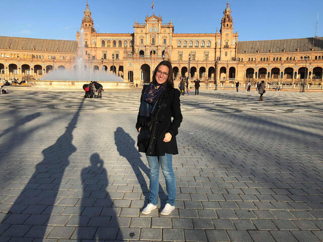 mcdaniel alum in spain