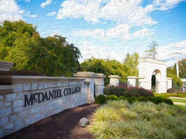 Water Color Feature on Arch
