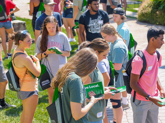 students at McDaniel Local