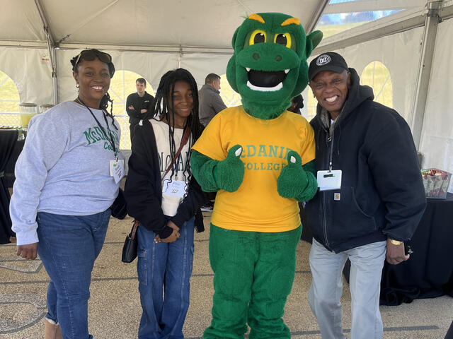 Family with Green Terror