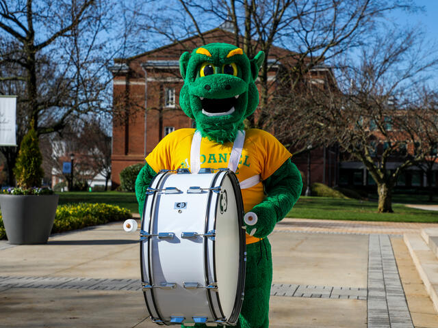 Green Terror with drum