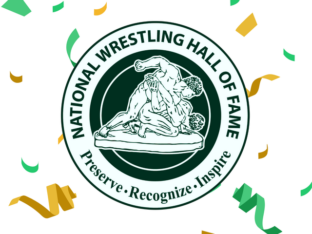 National Wrestling Hall of Fame logo