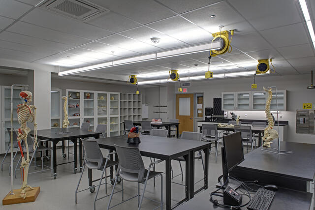 Gill Center classroom.