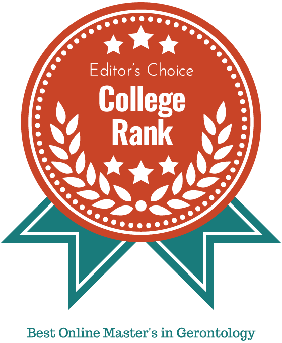 Best online Master's in Gerontology Seal