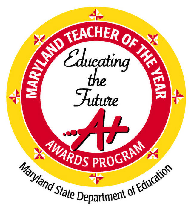 md teacher of the year graphic - educating the future MSDE