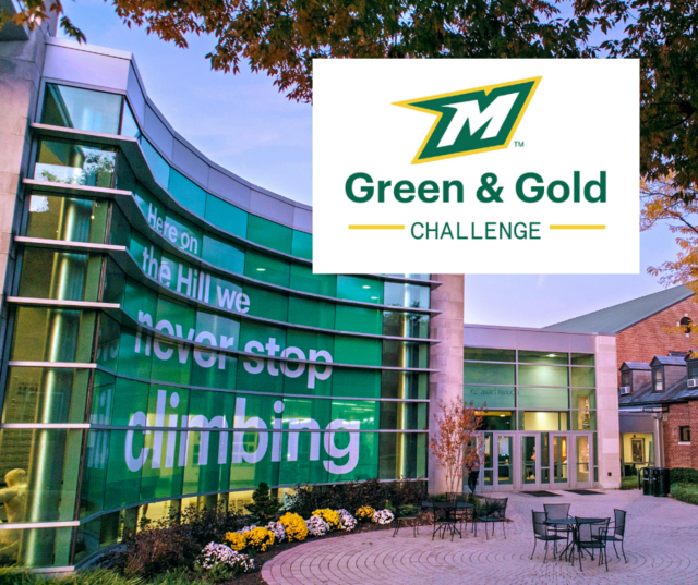 Take the Green & Gold Challenge!