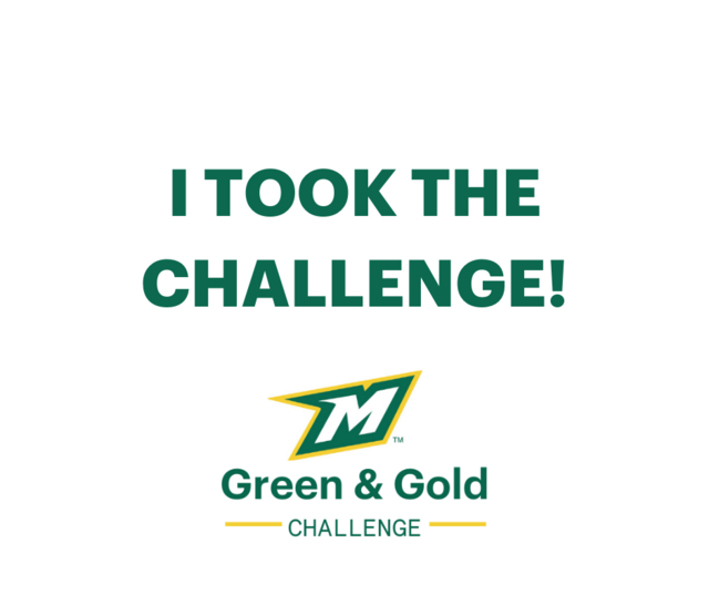 I Took the Green & Gold Challenge!