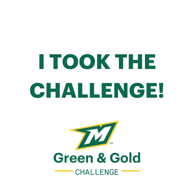 I Took the Green & Gold Challenge!