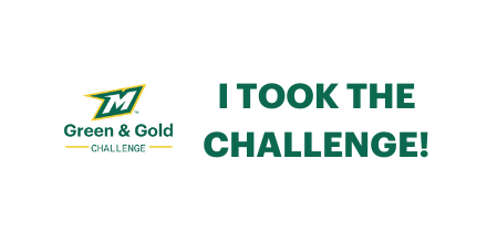 Take the Green & Gold Challenge!