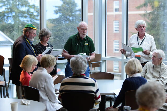 poetry reading 1960-61 reunion