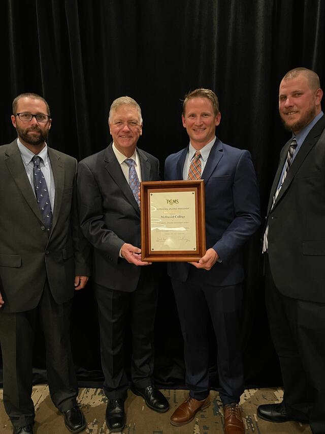 McDaniel received the 2021 PGMS Grand Award