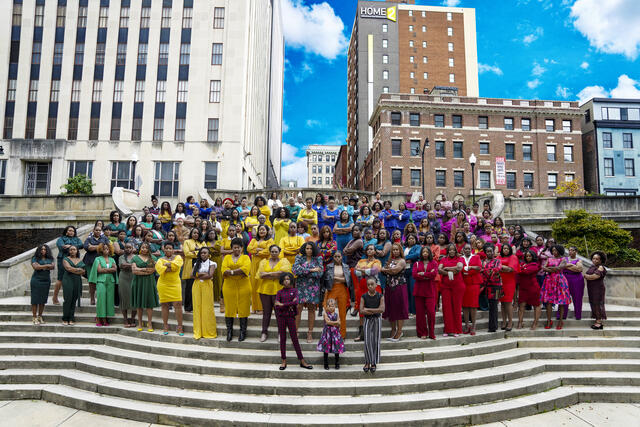 Power of a Woman Group photo Photo by Jermaine Gibbs.