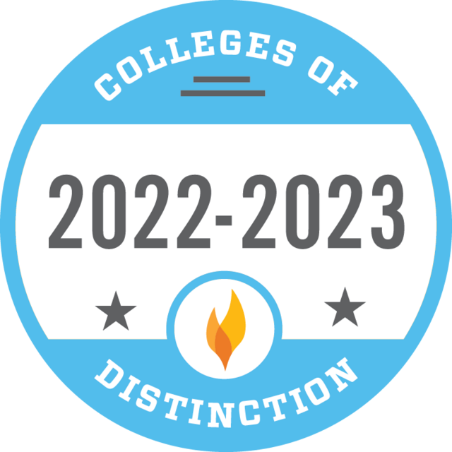 Colleges of Distinction 2022 Badge