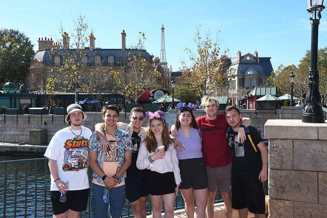 group of people in amusement park 